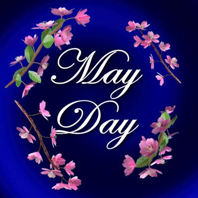 May Day Flowers GIF